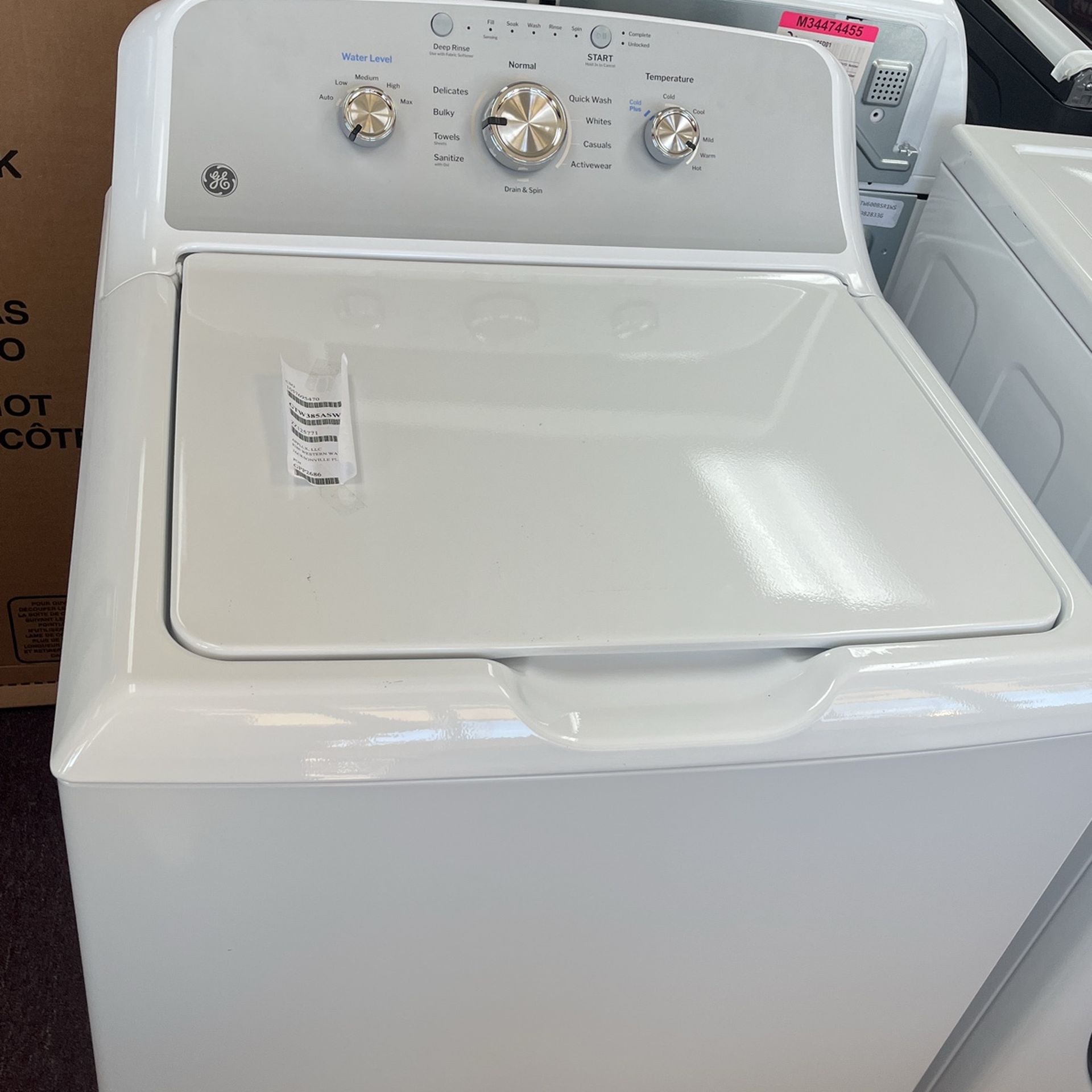 Washer Top Load New Open Box And 1 Year Warranty