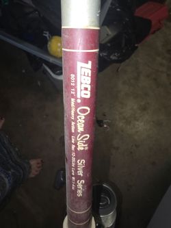 Silver Series 11' rod w/ reel