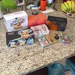 Pokemon Cards Packs And Catcher