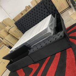 $1199 Brand New King Bed Frame With Mattress (read description below)