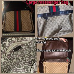 Great Condition large Messenger Bag $50