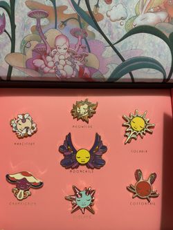 James Jean X BTS Art Pin Set