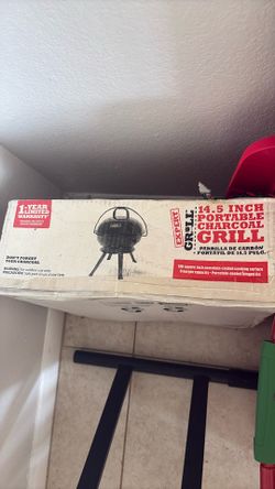 14.5 Inch Portable Charcoal Grill