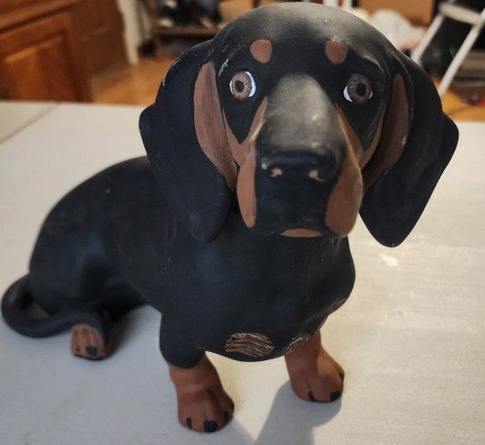 Ceramic Handpainted Dachshund