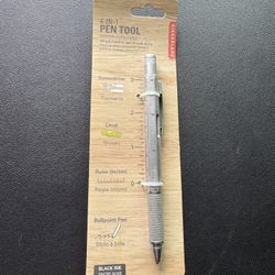 Multi-Tool  Brand New Kikkerland 4 in 1 Pen Tool. Screwdriver | Ruler | Pen | Perfect Gift