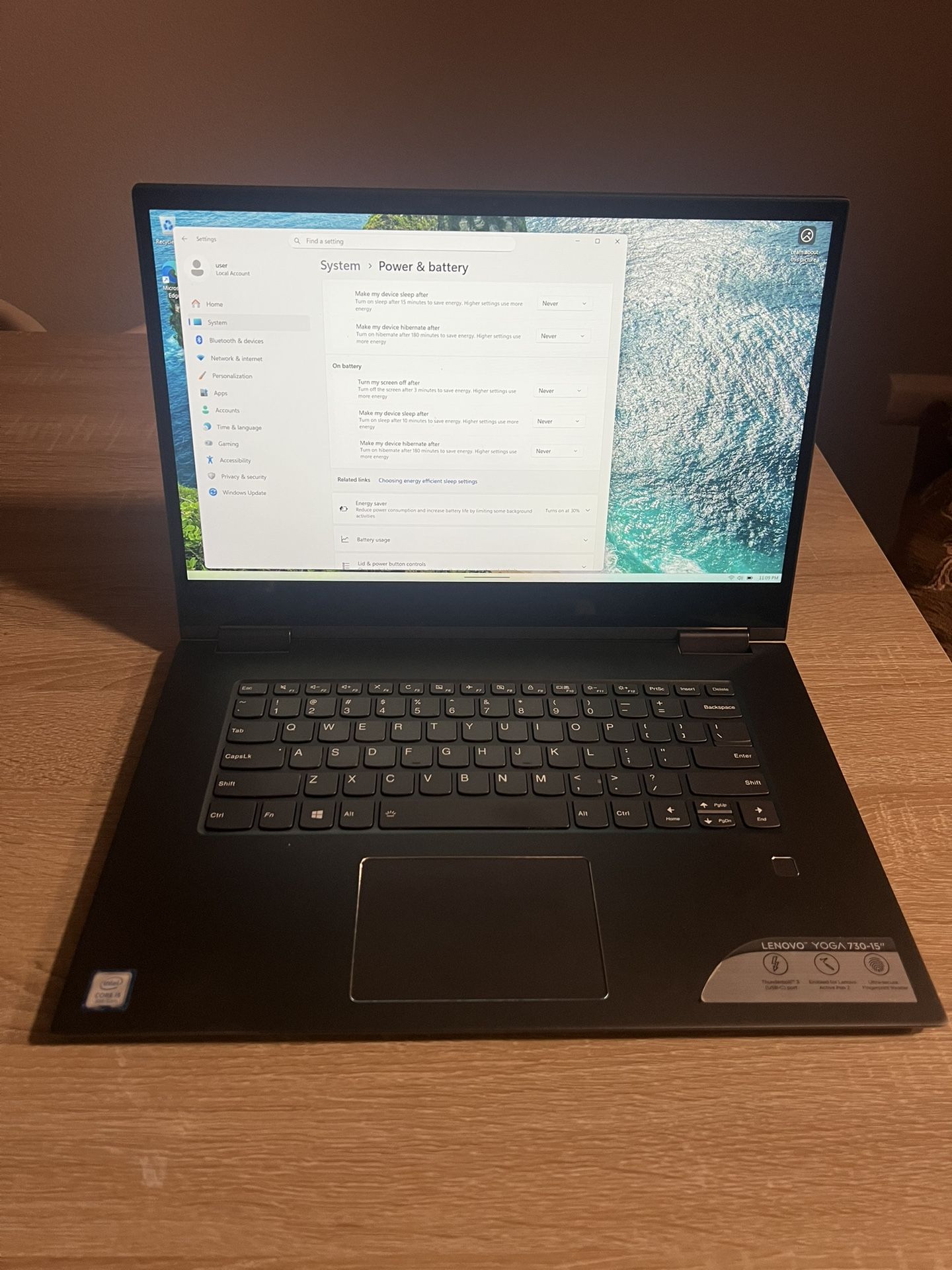 Lenovo Yoga 730-15 | Intel Core i5 | 16 GB RAM | 256 GB SSD | Touchscreen 2-in-1 Convertible