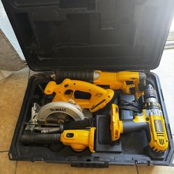 DeWalt 4kit No Batteries 