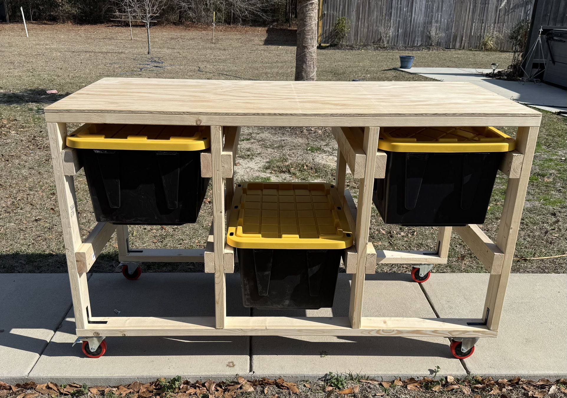 Workbench Storage Shelf