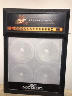 Miller Genuine Draft Bar Sign