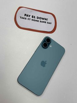 Apple iPhone 16 Plus - Pay $5 DOWN AVAILABLE - NO CREDIT NEEDED