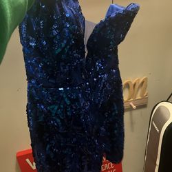 Sequin Dress. size 10 Wolfelts