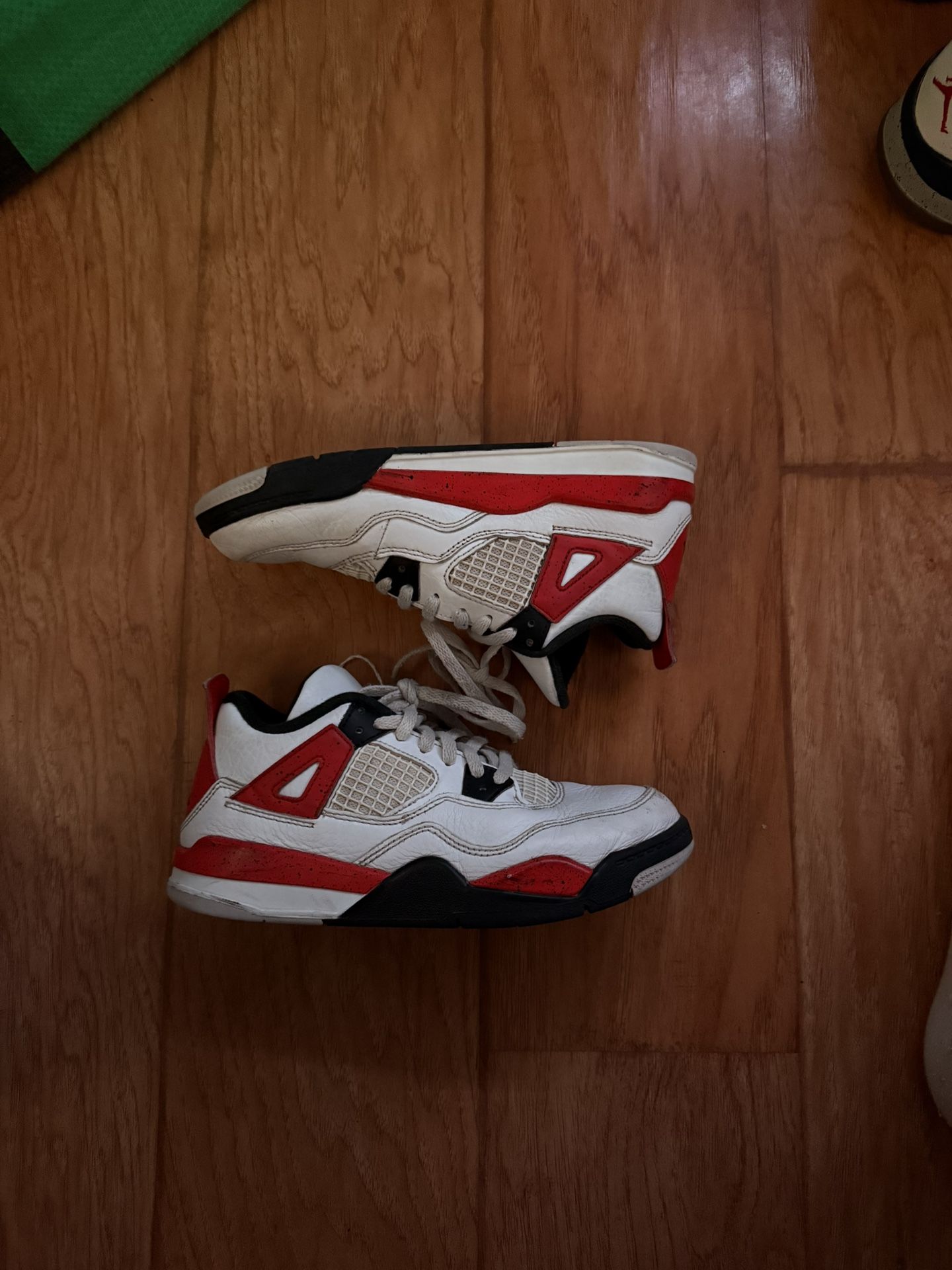 Jordan 4 Red Cement Size 2Y