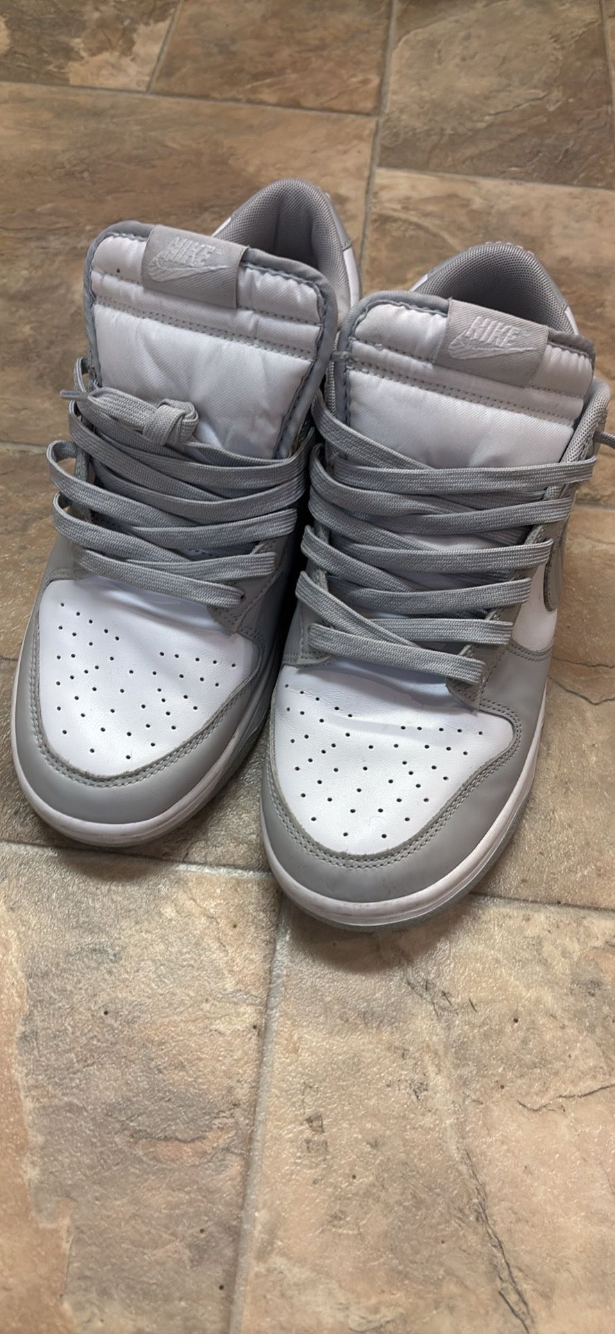 Dunk Lows Grey Frog Size 10