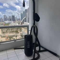 Punching Bag Stand + Everlast 1910 Bag – 