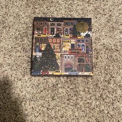 Winter Lights 500 piece foil puzzle