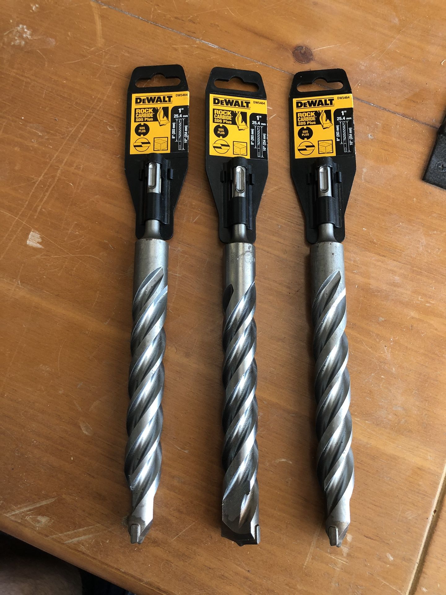 DEWALT DW5464 1-Inch by 8-Inch by 10-Inch ROCK CARBIDE SDS Plus Hammer Bit