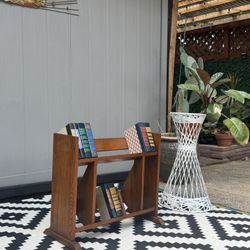 Vintage Mid Century Small Bookshelf.