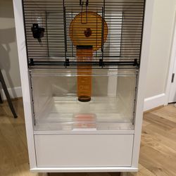 Hamster cage cheap cabinet