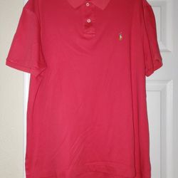 Ralph Lauren Polo Shirt Men Size L 