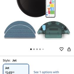 bObsweep PetHair SLAM Robot Vacuum Cleaner with Wet/Dry Mop,