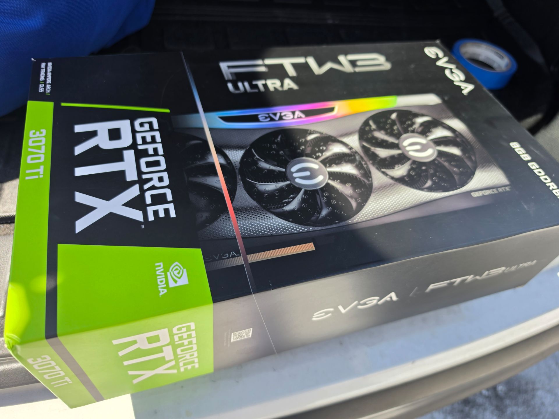 Gaming graphic card RTX 3070ti EVGA used like new