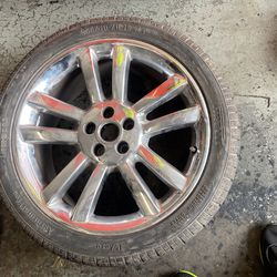 Jaguar Rim Used Old Tire