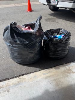 Bag of women’s clothes