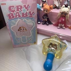 Cry Baby Shiny Shiny Luminous Pendant Blind Box Shiny Cowboy