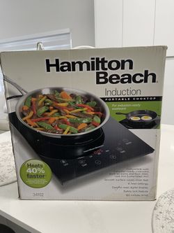 Hamilton Beach Induction Portable Cooktop (New)