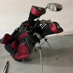 Golf Bag With Clubs 