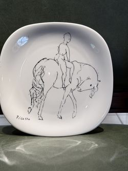 Block Langenthal Switzerland Picasso Lunch Plate