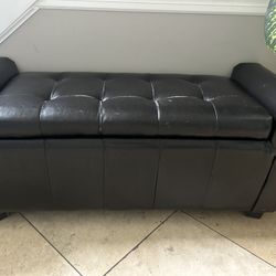 Black Ottoman 