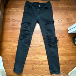 Black Amiri Jeans