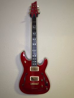 Schecter CSH-1 semi holo electric guitar