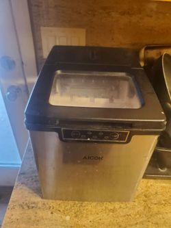 Aicok Stainless Steel Portable Countertop Ice Maker