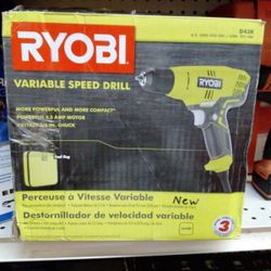 RYOBI VARIABLE SPEED DRILL TOOL BAG