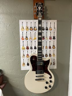DAngelico Arctic White Guitar