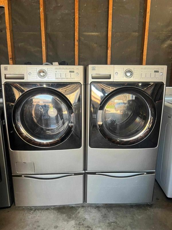 Washer And Electric Dryer the dryer only works in normal cycle✅☄️ FREE DELIVERY AND INSTALLATION 🚚