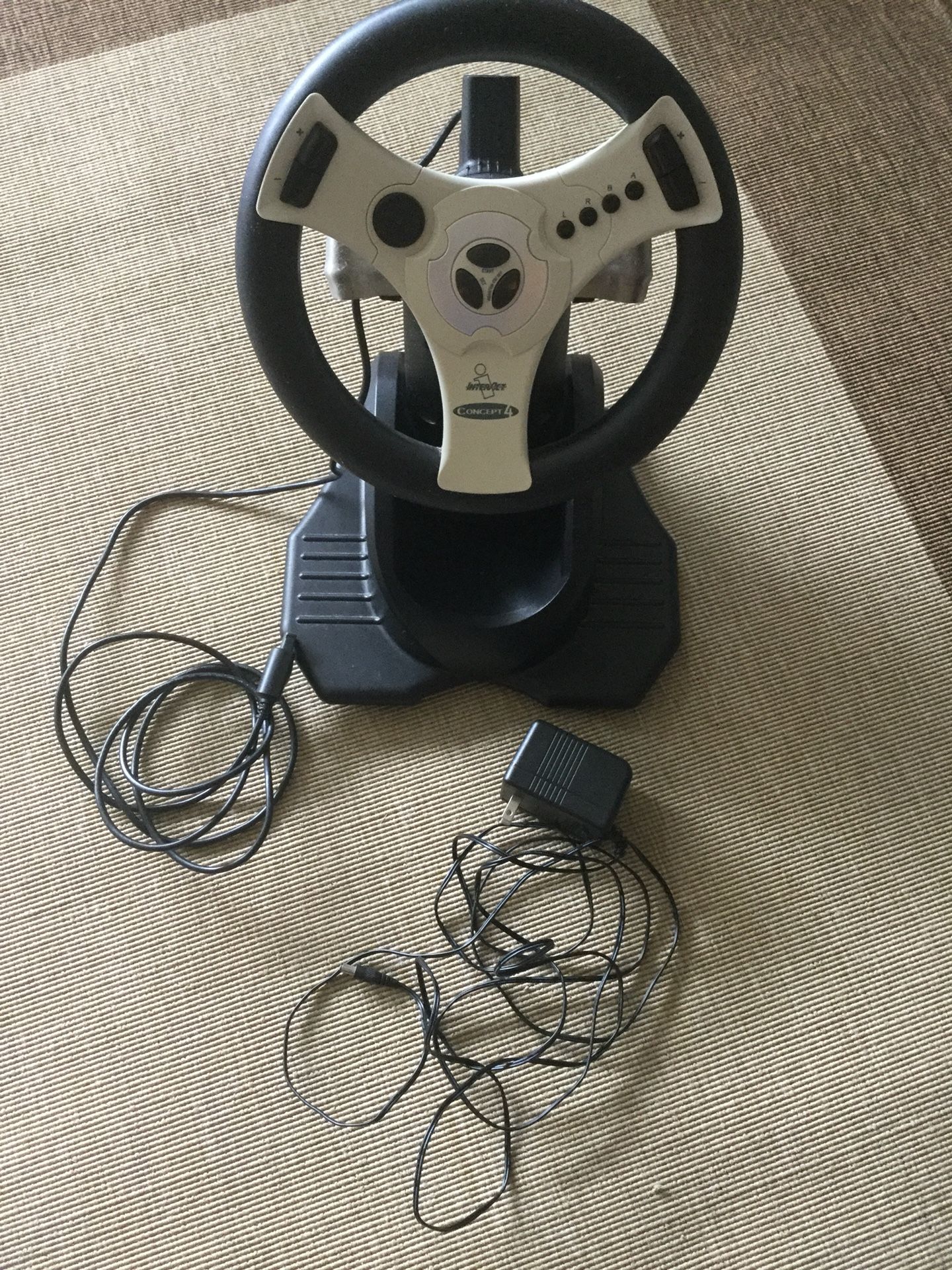 Dreamcast Racing game steering wheel 🏎🏎🏎 Force resistance