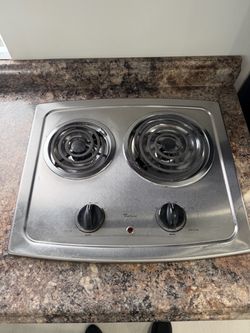 Whirlpool 2-Burner Electric Cooktop