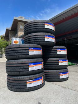 205-60-16 Tires 350$ Installed get free alignment