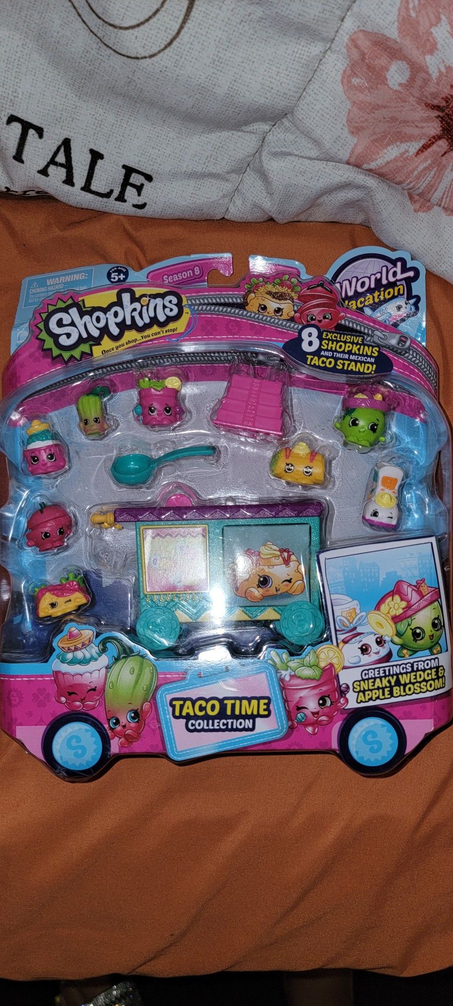 Retired Shopkins Taco Time Collection 