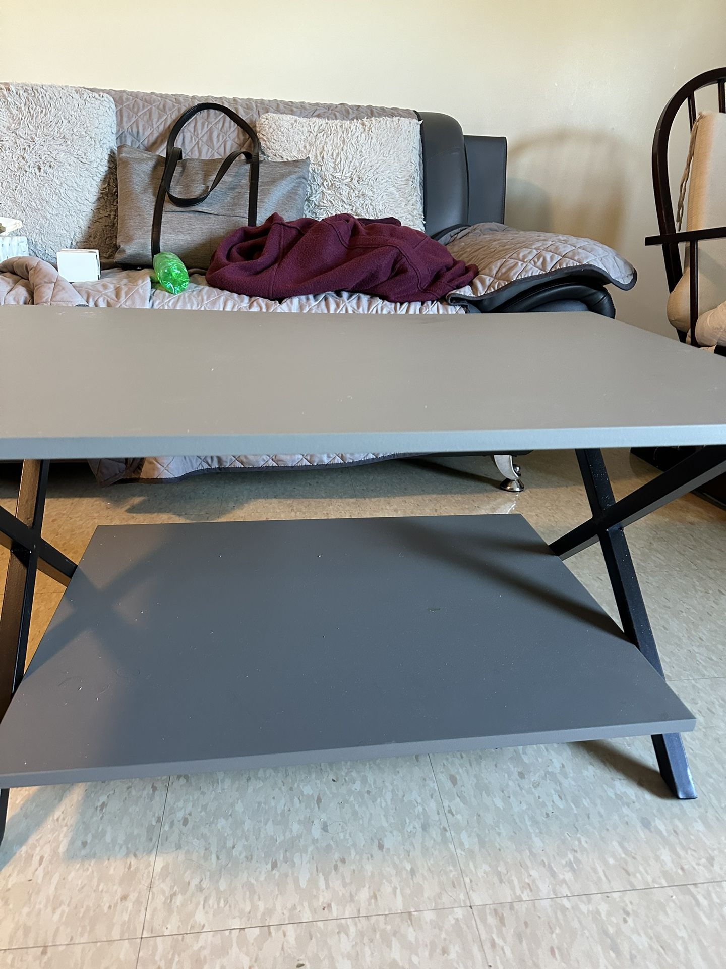 Grey Coffee Table 