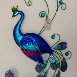 Peacock Wall Decor