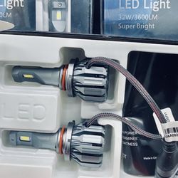 H11/H8/H9 LED Bulbs Combo, 50000LM Bright 6500K Cool White, 120W