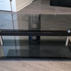 Glass TV Stand. 
