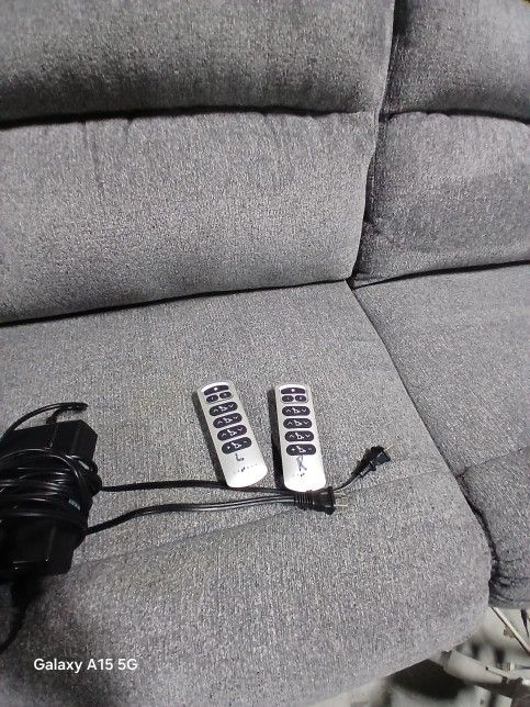 Lazy Boy Couch Recliner W Remotes