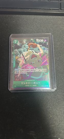 One Piece TCG Jewelry Bonney SR Alt Art EB02-015 — Japanese
