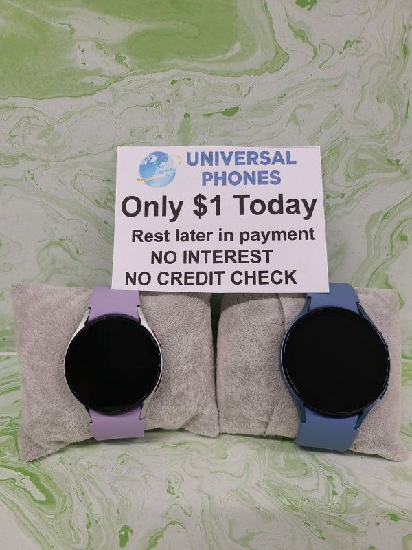 SAMSUNG GALAXY WATCH 6 UNLOCKED NEW IN BOX $1 DOWN TODAY REST IN PAYMENTS.NO CREDIT CHECK