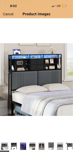 Full size headboard
